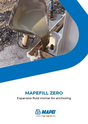 MAPEFILL ZERO - Expansive fluid mortar for anchoring